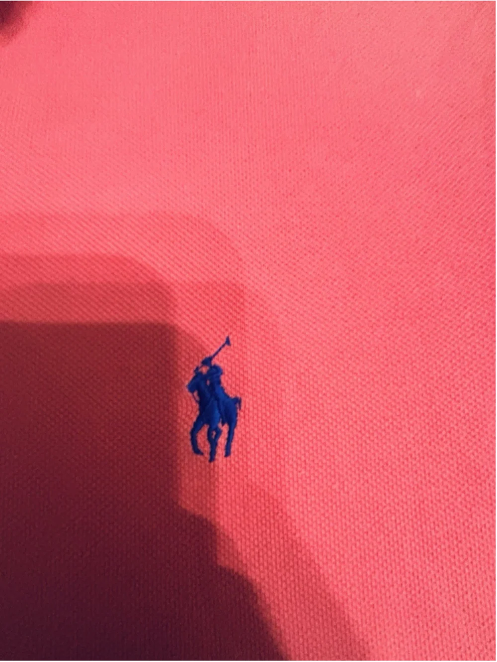 Polo Ralph Lauren Men’s XL Coral Red Classic Fit Cotton Pony Polo Shirt